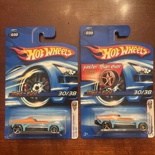 2006 HOT WHEELS FASTER THAN EVER/FIRST EDITIONS #30 MED-EVIL LOT OF 2 FREE SHIP