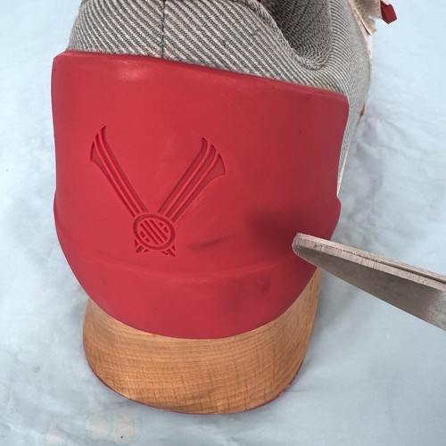 VELAASA Strake Olympic Gewichtheben Powerlifting CrossFit Schuhe rot weiß 11 - Bild 17 von 19