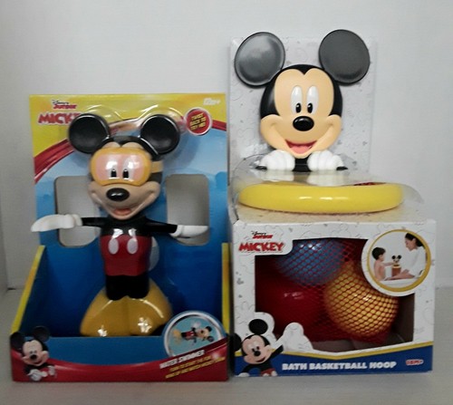 Mickey Mouse Bad Basketball Reifen & Wasser Schwimmer Kleinkind Spielzeug Disney