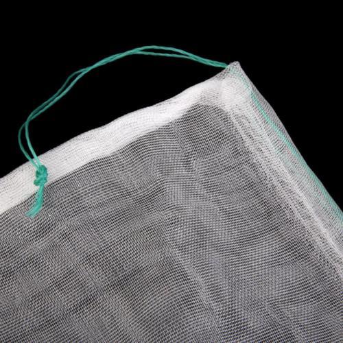 Drawstring Nylon Mesh Filter Media Bags.25x15cm for Aquarium Garden Pond - Picture 2 of 2