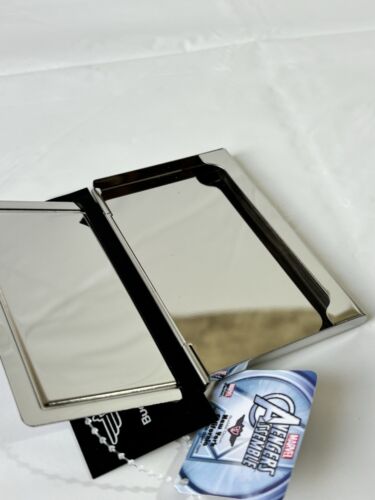 Stainless Pocket Business Card Holder Case ID Credit Name Box Steel Wallet Iron - Picture 2 of 3