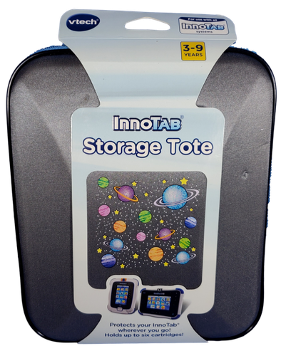 VTech InnoTab Storage Tote, Gray/Blue NEW IN PACKAGE - Picture 1 of 3