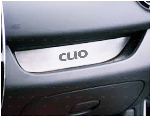 Chromé Cadre de Console INOXY pour RENAULT CLIO IV 2012 a 2019 - Imagen 2 de 5