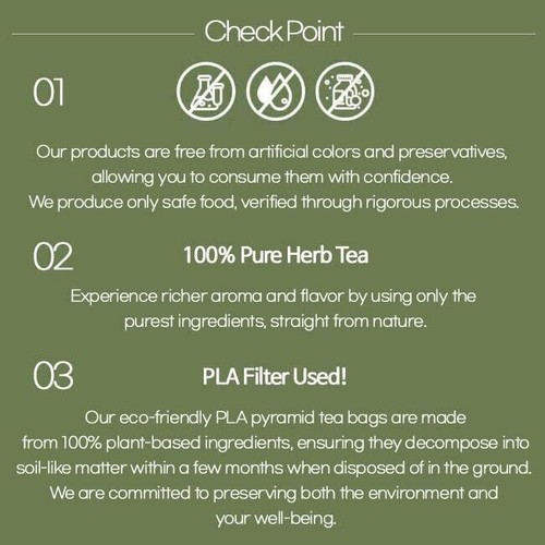 [GAGOPA] 100% Pure Organic Earl Grey Herbal Tea 1g x 10Teabags (5-Pack, 50ea) - Picture 3 of 10