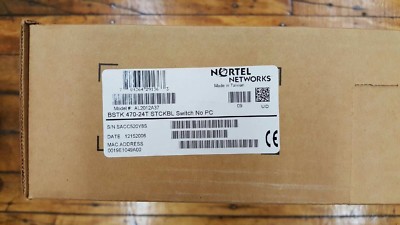 AL2012E15 NORTEL NETWORKS BAYSTACK450-12T SW BRAND NEW!