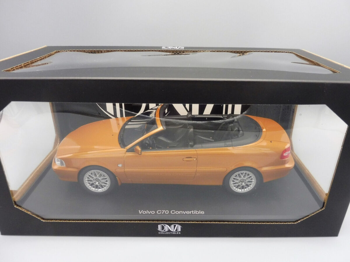 VOLVO C70 Cabriolet Saffron Pearl 1999 1/18 DNA Collectibles VOLVO C70 Cabriolet Saffron Pearl 1999 1/18 DNA Collectibles