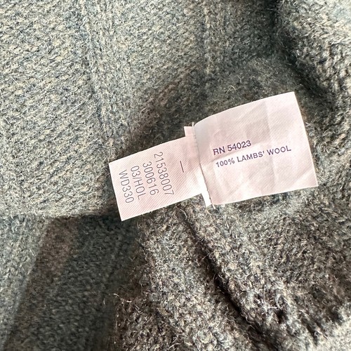 GAP Men's Size L Large Pullover Sweater 100% Lamb's Wool Crewneck Long Sleeve - Picture 7 of 8