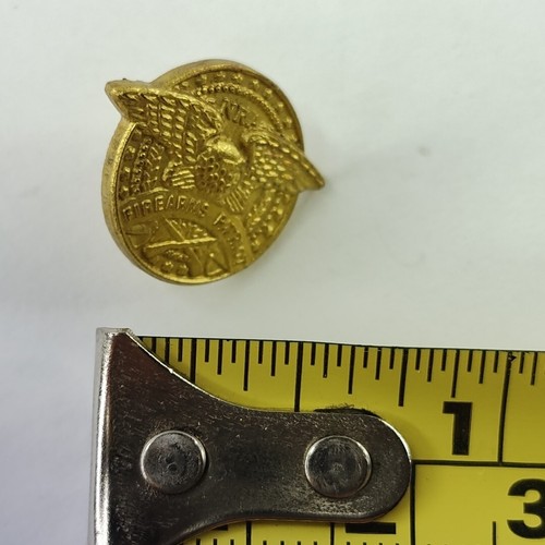 De colección Coleccionable NRA Armas de Fuego Patriota Metal Pinback Solapa Prendedor Sombrero Chaleco Águila - Imagen 3 de 8