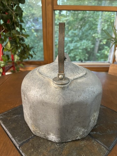Tetera vintage Montgomery Ward de aluminio fundido - Imagen 8 de 14
