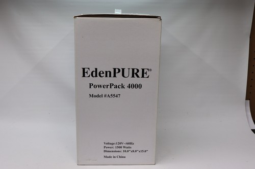 Eden Pure A5547 Portable Heater 1500 Watt Rotating Variable Temp - Picture 12 of 14