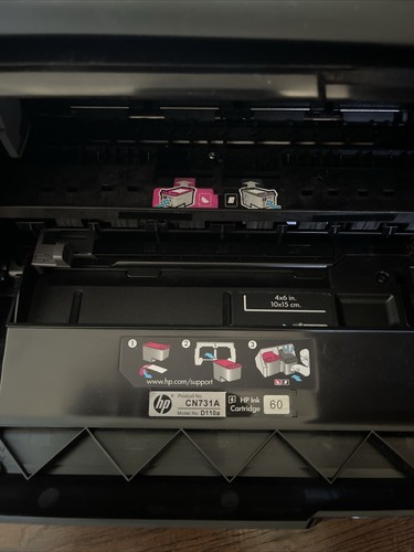 HP Photosmart D110 Series Rev A Printer Scan Copy Web ePrint Wireless - Photo 3/7
