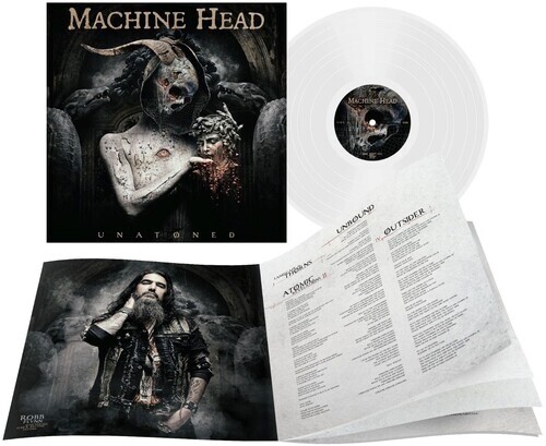 MACHINE HEAD - Unatoned - Clear **BRAND NEW SEALED RECORD LP VINYL - Picture 1 of 1