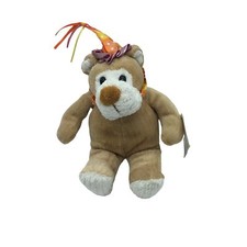 Toys "R" Us Animal Alley Birthday Party Bear Clown MFR 16843 EUC HAS TAG 9" Sit