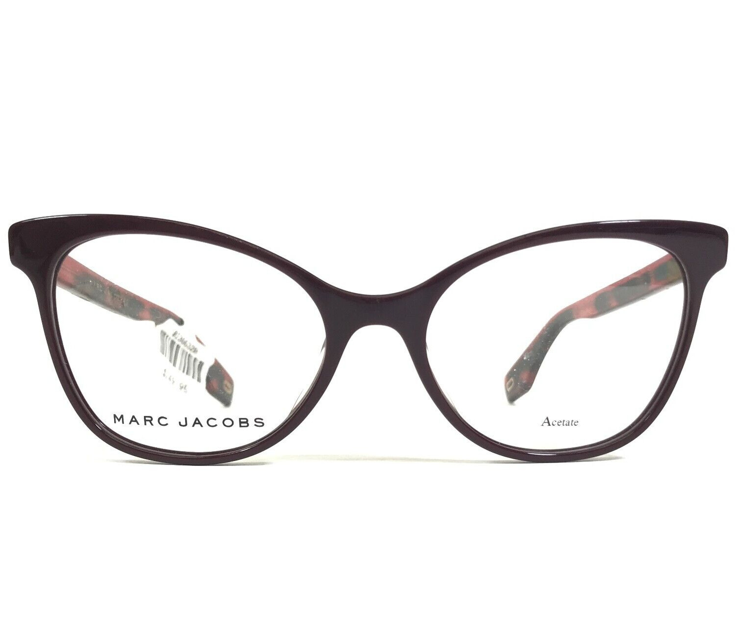 Оправа для очков Marc Jacobs 284 0T7 Фиолетовая, сливово-красная, Черепаховая 52-18-145