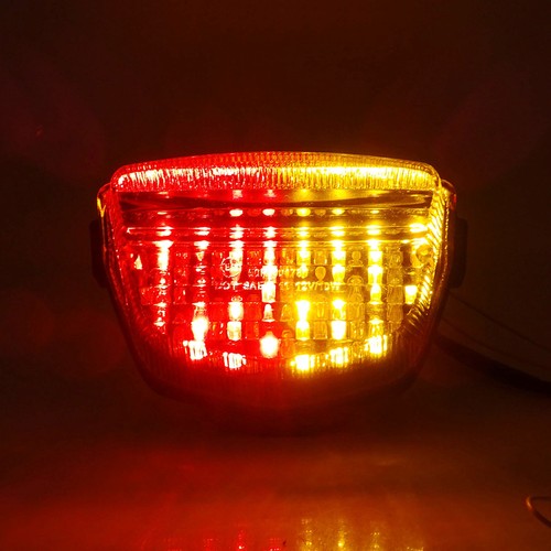 E-Mark Clear Led Integrated Tail Turn Signal Light For HONDA CBR1000RR 2008-2016 - Picture 4 of 9