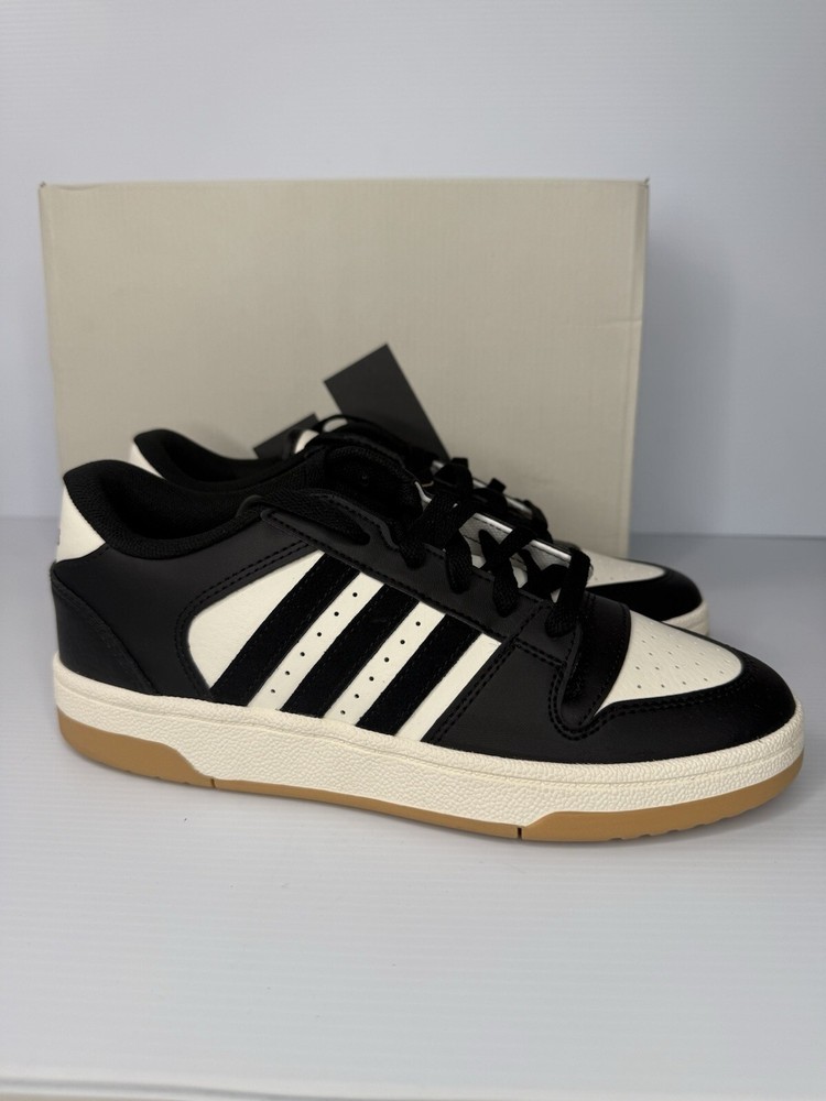 Adidas Shoes Men's 6 Black White Tan Gum Break Start J J14563 NEW $70