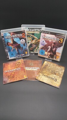 Uncharted Drake´s Fortune I / II / III Mega Bundle Playstation 3