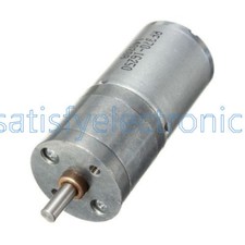 1PCS Motor Speed Reduction Gear Motor Electric 12V DC 60RPM Powerful Torque 25mm