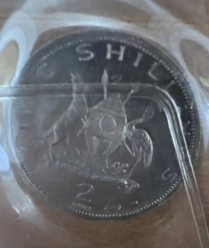 1969  RARE 1969 REPUBLIC OF UGANDA 6 COIN Silver PROOF SET OF COINS IN CASE - Picture 12 of 20