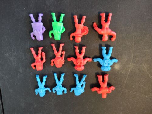 Lot Of 12 DC Comics Superhero Wendys Kids Meal Figures Red Blue Purple Green - Picture 5 of 7