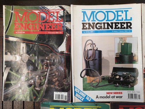 Bulk Lot X 7 MODEL ENGINEER UK Magazine 1990 - Picture 2 of 7