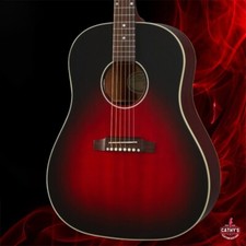Acoustic guitar J45 VERMILLION BURST Solid spruce top Laminate mahogany back and