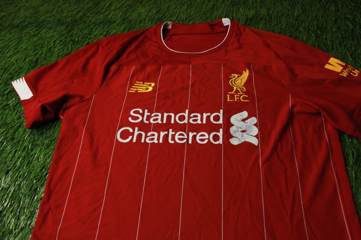 LIVERPOOL 2019-2020 RARE FOOTBALL SHIRT JERSEY HOME NEW BALANCE