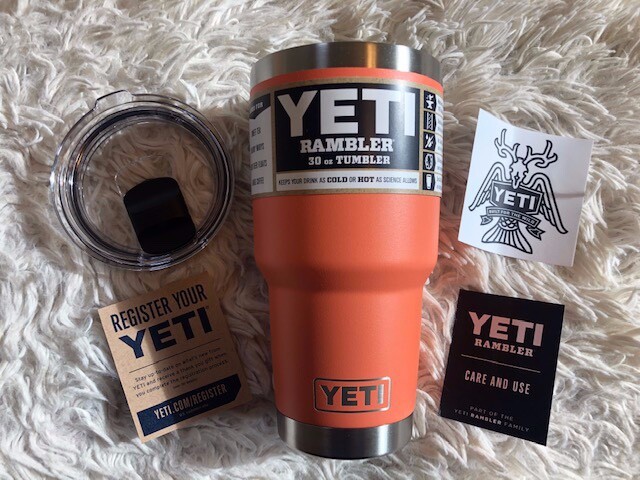 yeti 30 oz coral