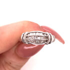 0.53ct Baguette Cut Diamond Right-Hand Ring in 14k White Gold