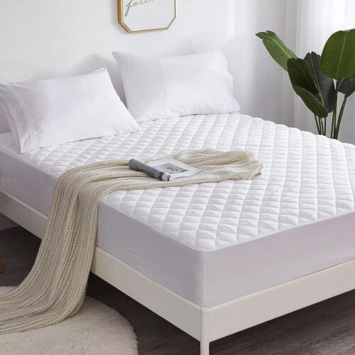 Luxury Quilted Mattress Protector Fitted Bed Cover Anti Allergy Matress All Size - Picture 25 of 36
