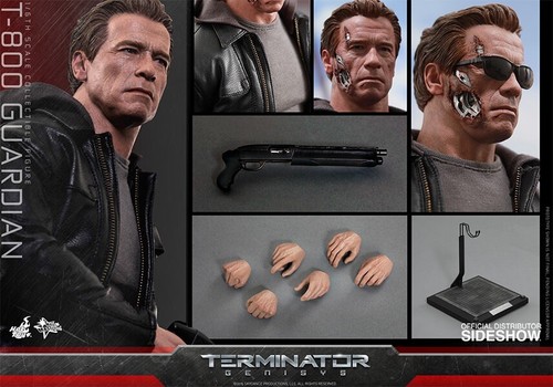 Hot Toys Terminator Genisys T800 Guardian Actionfigur Movie Masterpiece Series - Bild 1 von 6