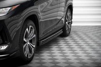 Seitenschweller Ansatz FüR Lexus Rx Mk4 Facelift Schwarz Schweller