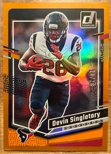 2023 Donruss - Devin Singletary - Jersey Number SSP /26 - Houston Texans