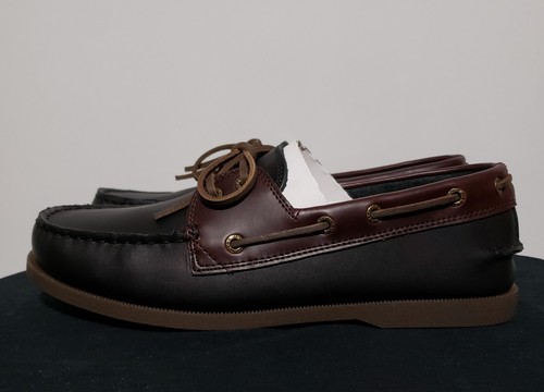 G.H. BASS & Co. Hampton Core 2 Black Combo Boat Shoes | Size 9.5 W - Picture 5 of 12