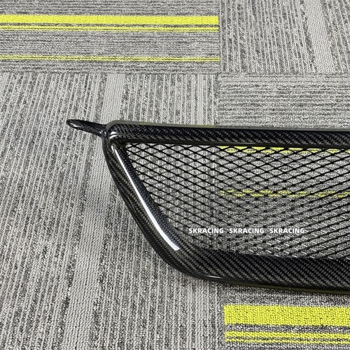 Fit 2001-2005 Lexus IS300 Real Carbon Fiber Hood Mesh Front Bumper Grill Grille - Bild 6 von 12