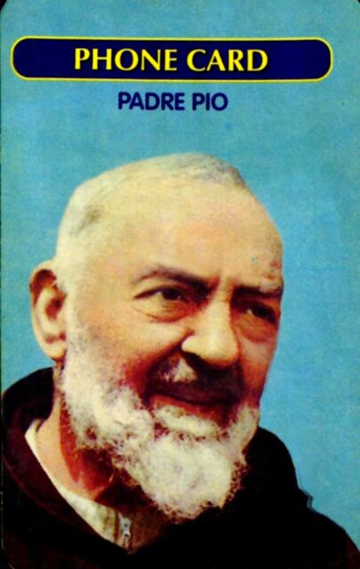 SCHEDA PHONECARD CARTONCINO U.S.A. 10 UNITS OF DOMESTIC CALLS PADRE PIO SCHEDA PHONECARD CARTONCINO U.S.A. 10 UNITS OF DOMESTIC CALLS PADRE PIO