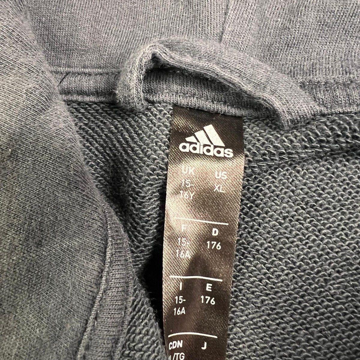 Real Madrid Authentic adidas Zip Up Jacket/ Hoodie w