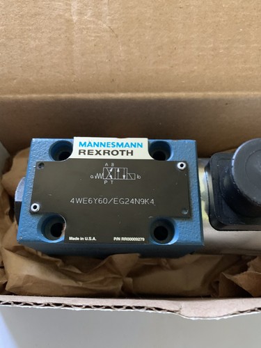 Rexroth 4WE6Y60/EG24N9K4 Hydraulic Solenoid Valve  Coil 24V DC - Picture 2 of 10