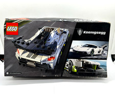 LEGO Speed Champions Koenigsegg Jesko 76900 Racing Sports Car Toy with Driver...