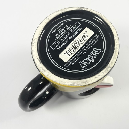 Taza de cerámica giratoria Pokemon Pikachu y Pokeball - 16,9 onzas negra 2016 - Imagen 6 de 6