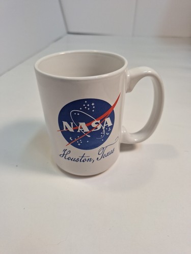 NASA Coffee Mug Excellent Condition Houston Texas On Front.