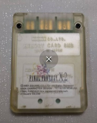 Sony PlayStation 2 Hori Final Fantasy X-2 Yuna Memory Card PS2 US-Verkäufer - Bild 4 von 4