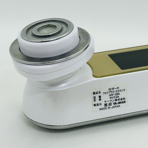 YA-MAN HRF-20N Facial Equipment RF Radio Wave Beaute Photo PLUSEX Champagne Gold - Picture 11 of 14