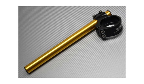 Pair of Gold Clip ons Handlebars 38mm YAMAHA FZR 600 1993-1996 - Picture 5 of 5