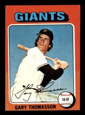 1975 Topps Mini Baseball #529 Gary Thomasson EX