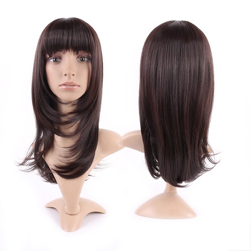 Charming Long Wave Hair Full Head Wig Women Straight Party Cosplay Anime Wigs #@ - Picture 29 of 92