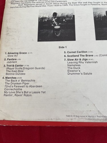 Amazing Grace - The Royal Scots Dragoon Guards Military Band By RCA Victor 1972 - Imagen 3 de 9