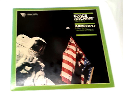 Space Archive Volume 2 Apollo 17 Mission 1984 Laserdisc Poster Video Vision
