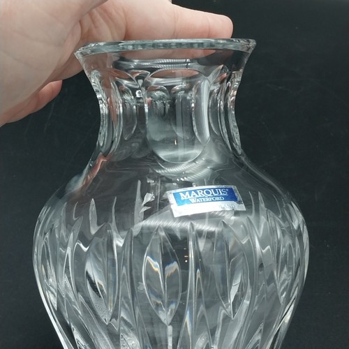 Jarrón Marquis By Waterford Cristal Sheridan 6" Alto Corte Vidrio Hecho en Polonia - Imagen 13 de 21