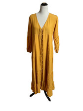 Urban outfitters cotton boho summer orange dress size M